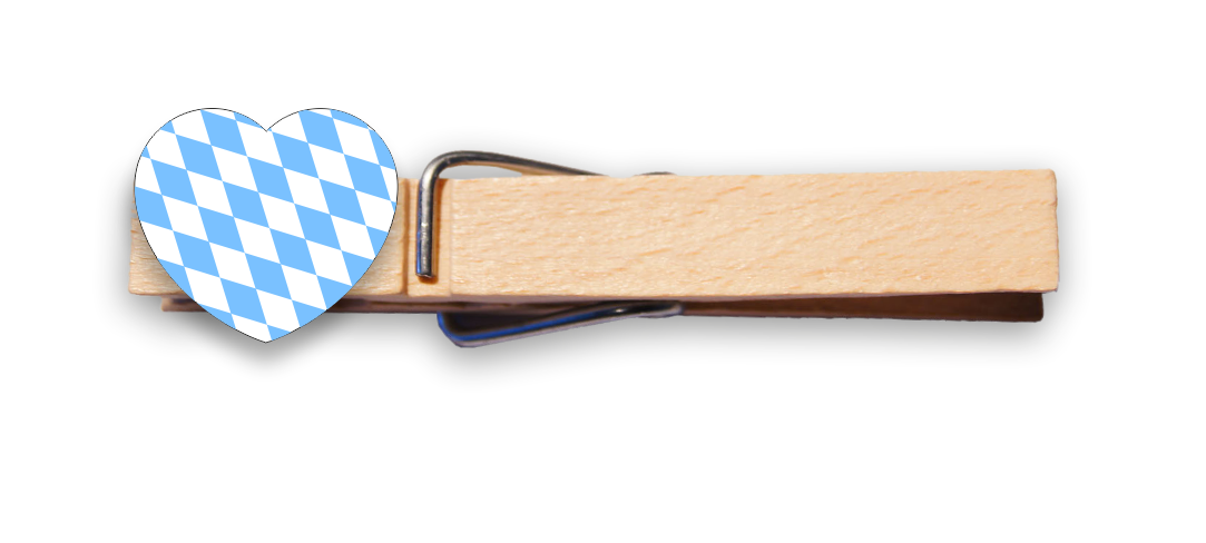 Glubbal Bayernrauten Herz