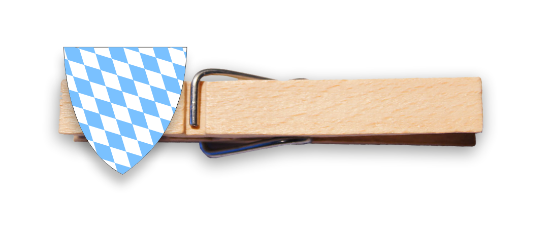 Glubbal Bayernrauten Schild