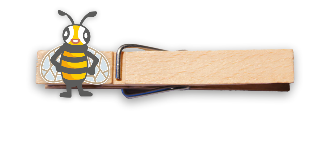 Glubbal Biene Stehend