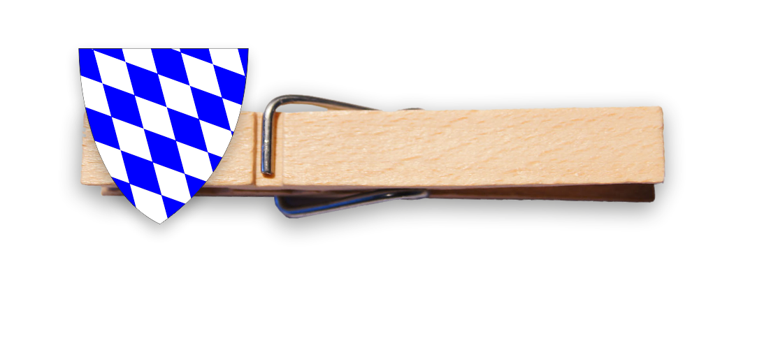 Glubbal Bayernrauten Schild