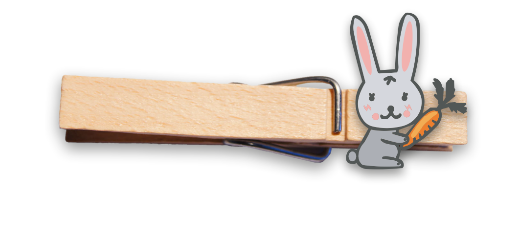 Glubbal Hase mit Karotten
