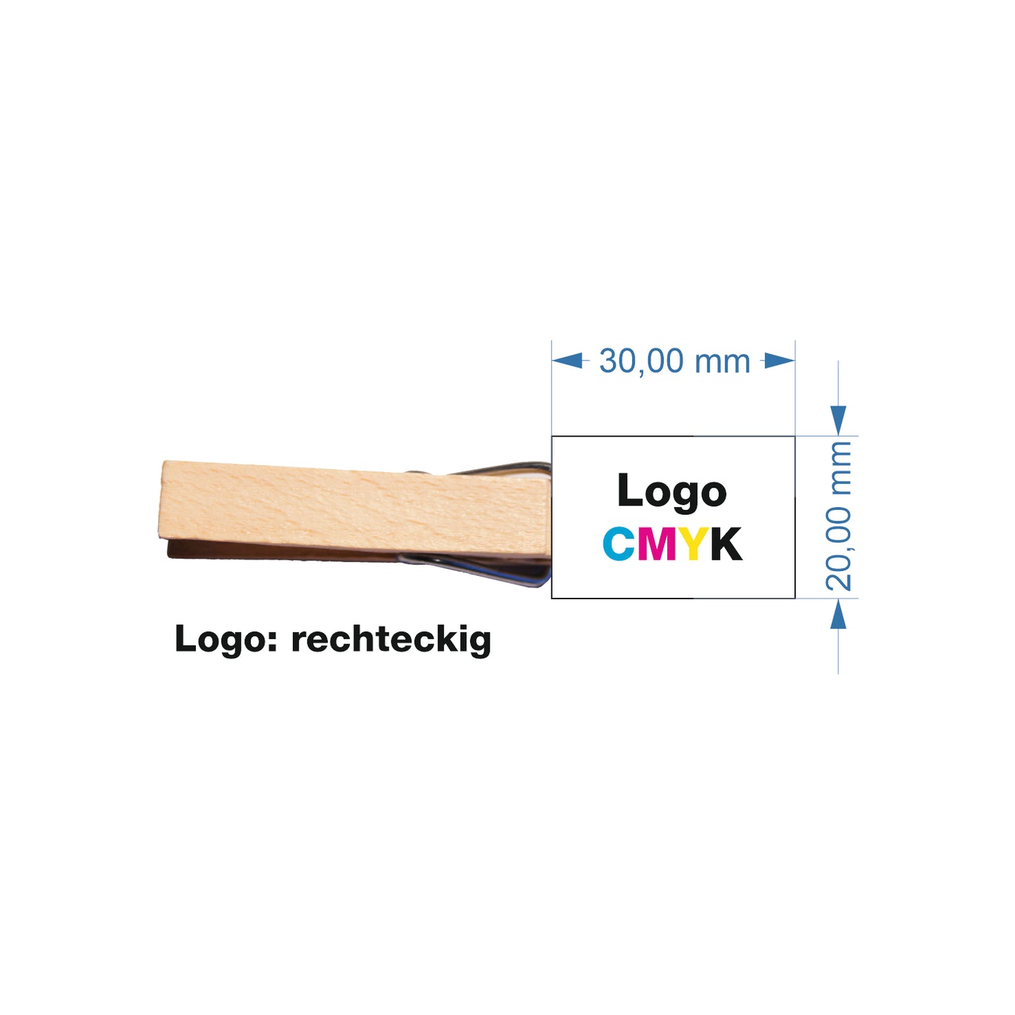 Glubbal mit deinem Firmenlogo – dein individuelles Klammer-Paket